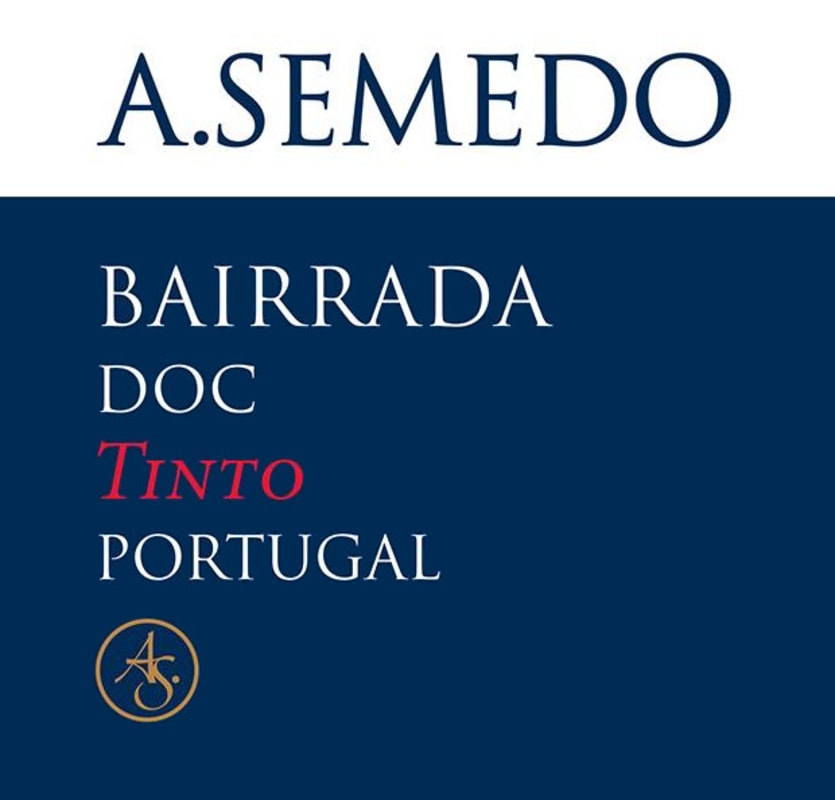 A. Semedo Bairrada Tinto 2013 Front Label