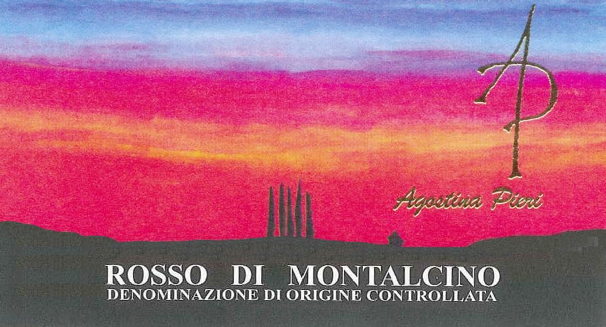 Agostina Pieri Rosso di Montalcino 2013 Front Label
