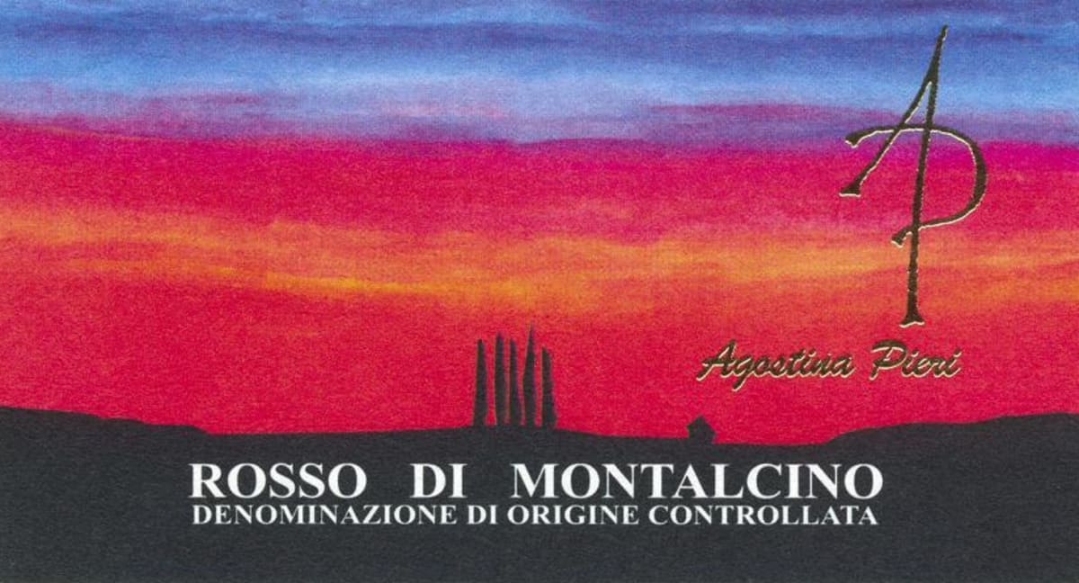 Agostina Pieri Rosso di Montalcino 2011 Front Label