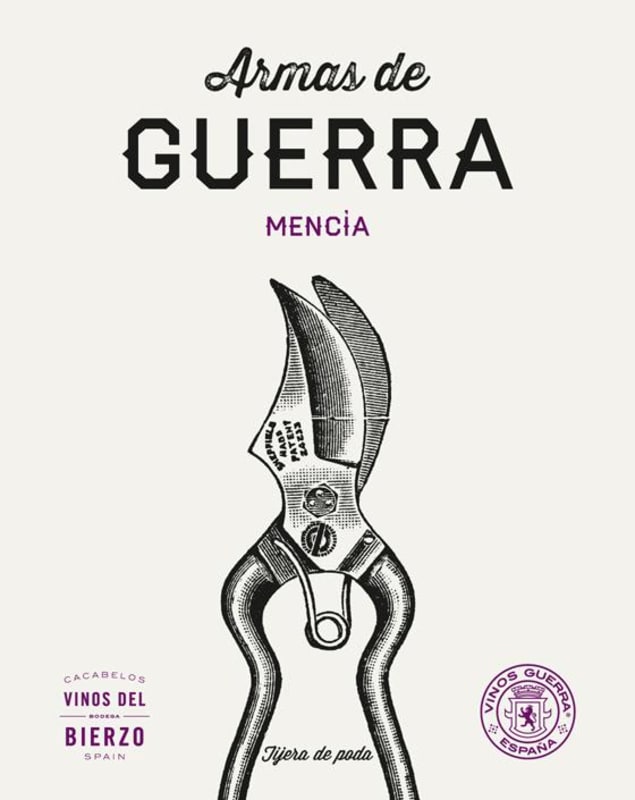 Armas de Guerra Tinto 2012 Front Label