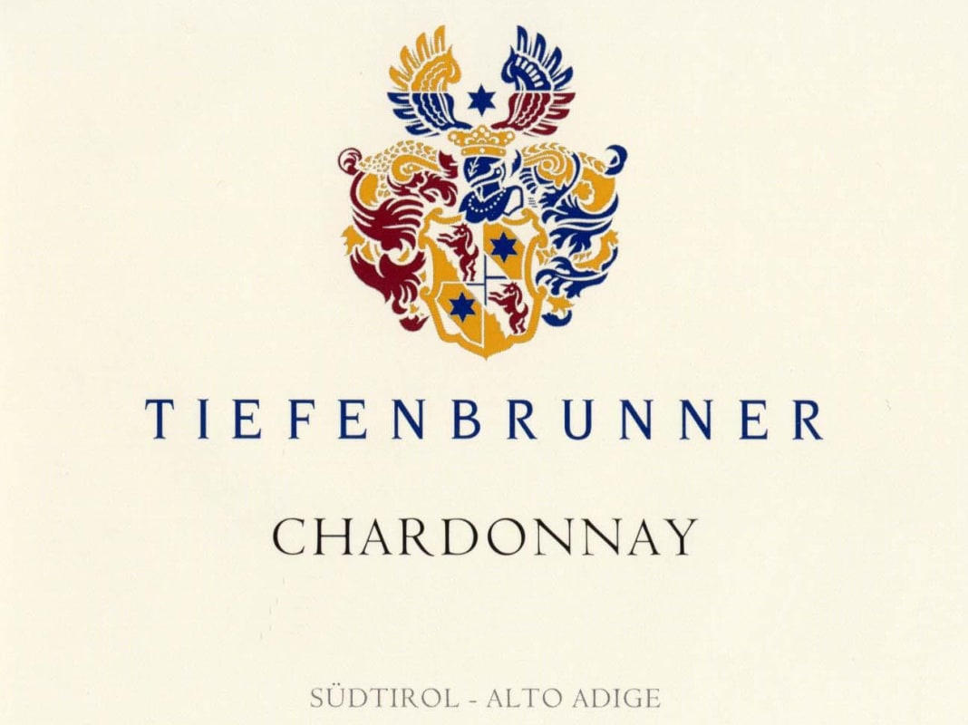 Tiefenbrunner Chardonnay 2015 Front Label