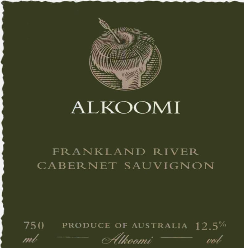 Alkoomi Cabernet Sauvignon 2008 Front Label