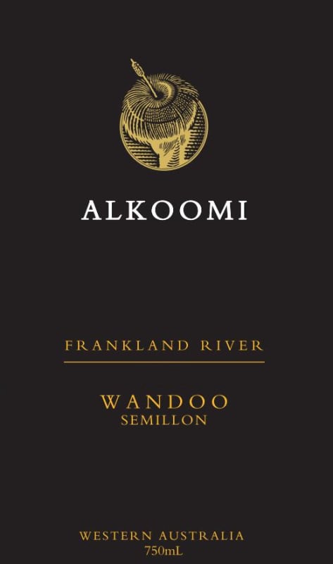Alkoomi Wandoo Semillon 2007 Front Label