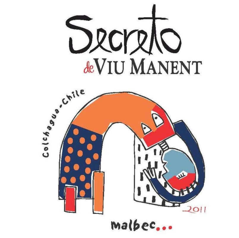 Viu Manent Secreto Malbec 2011 Front Label