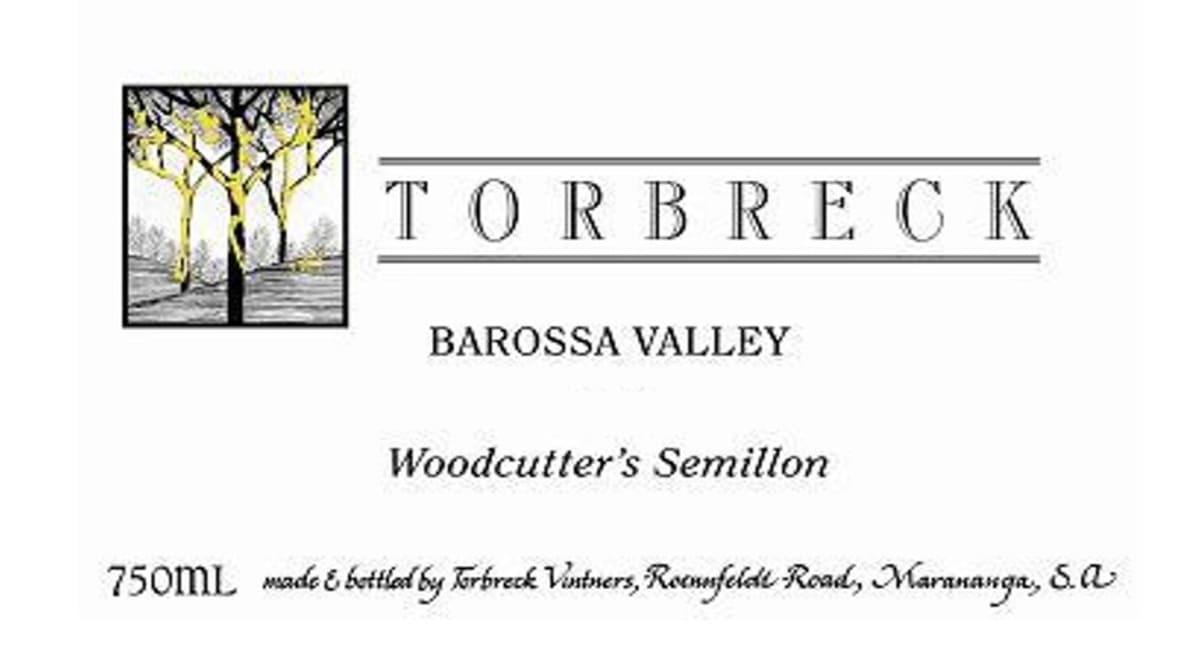 Torbreck Woodcutter's Semillon 2012 Front Label