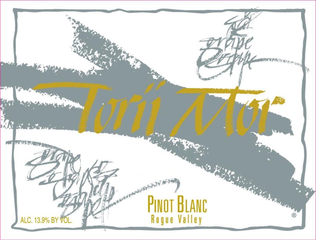 Torii Mor Pinot Blanc 2014 Front Label