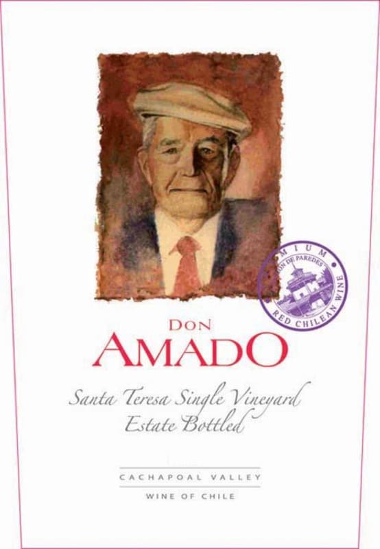 Torreon de Paredes Don Amado 2010 Front Label