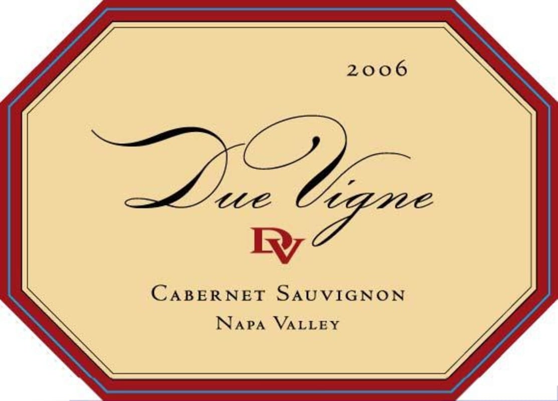 Due Vigne di Famiglia Cabernet Sauvignon 2006 Front Label