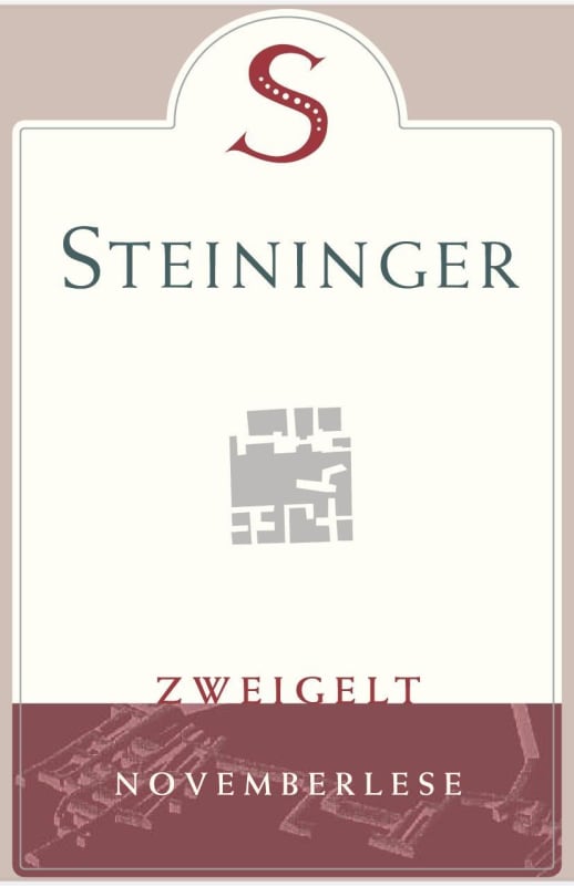 Weingut Steininger Novemerlese Zweigelt 2012 Front Label