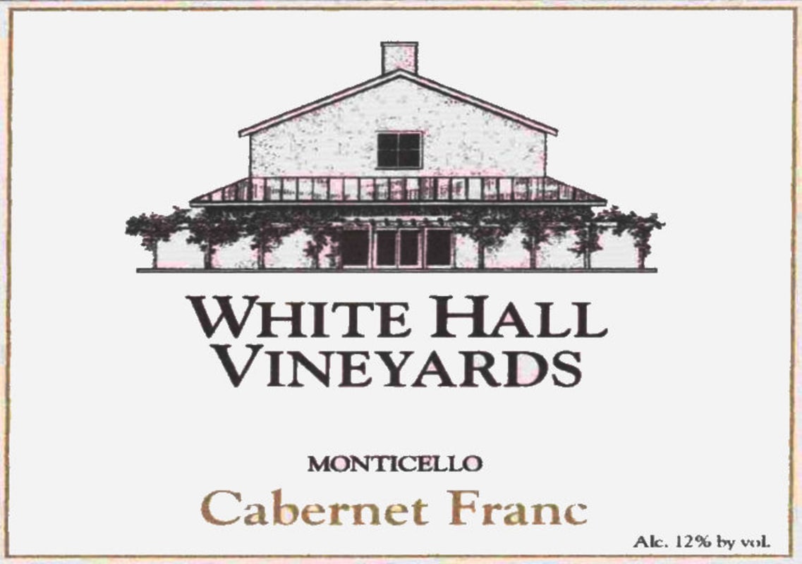 White Hall Cabernet Franc 2013 Front Label