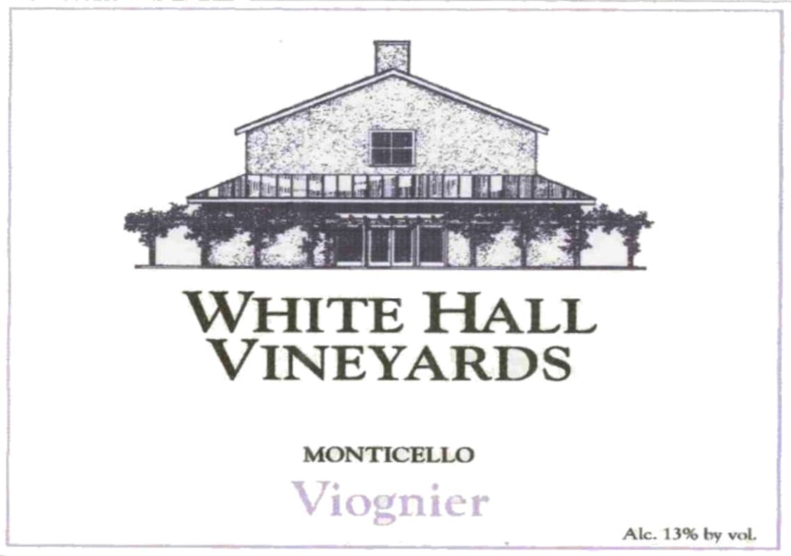 White Hall Viognier 2015 Front Label