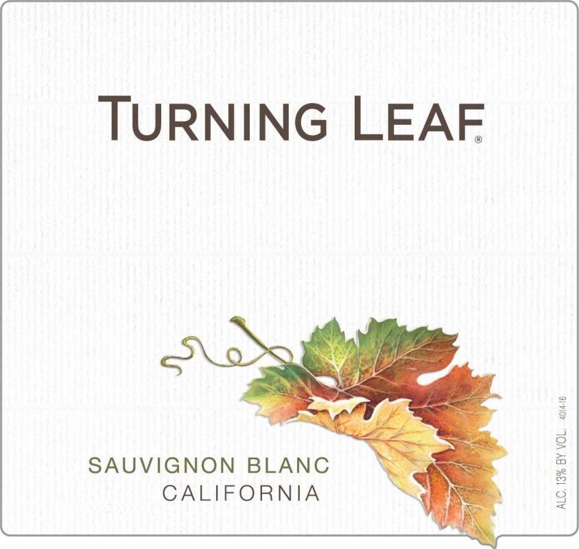 Turning Leaf Sauvignon Blanc 2010 Front Label