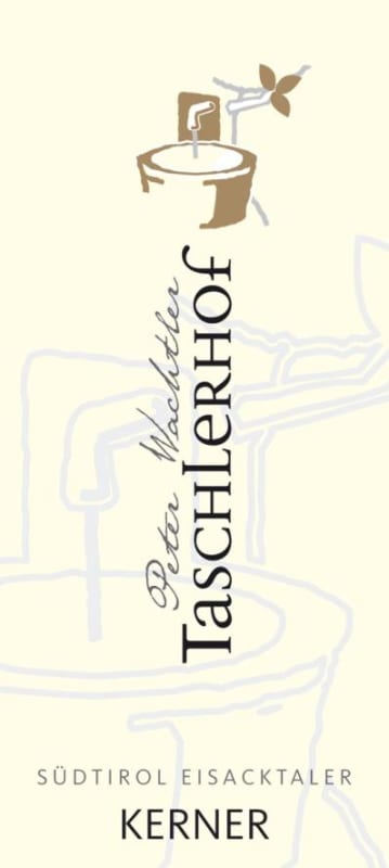 Taschlerhof Sudtirol Eisacktaler Kerner 2012 Front Label
