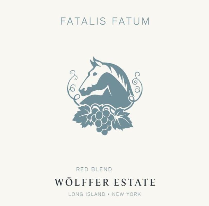Wolffer Fatalis Fatum 2013 Front Label