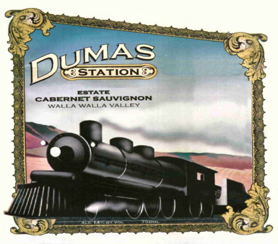Dumas Station Wines Estate Cabernet Sauvignon 2006 Front Label