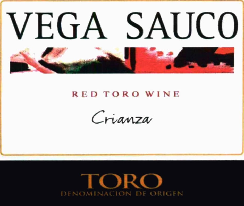 Vega Sauco Crianza 2009 Front Label