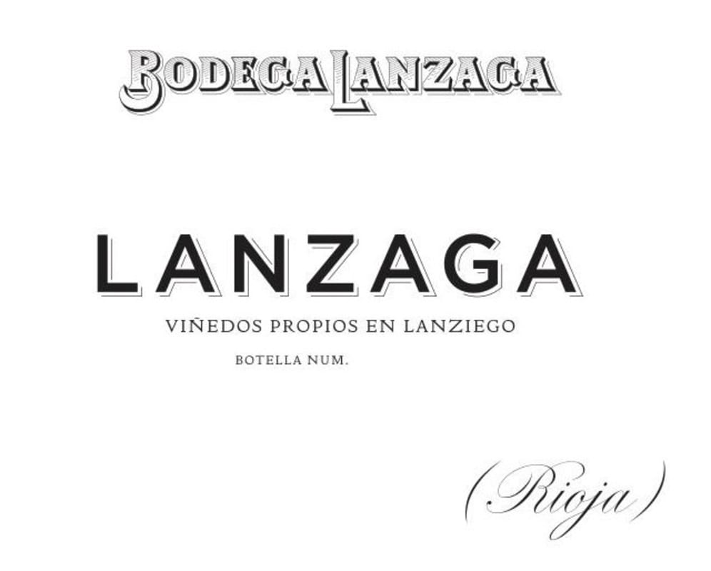 Bodega Lanzaga Lanzaga 2014 Front Label