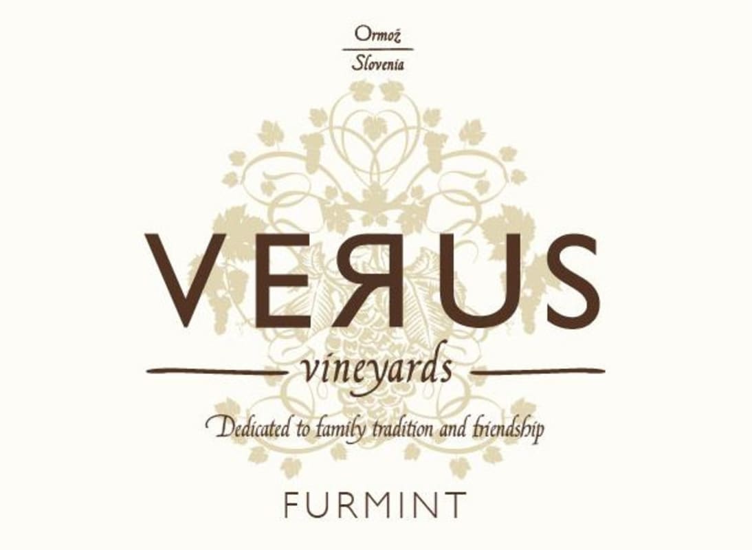 Verus Furmint 2012 Front Label