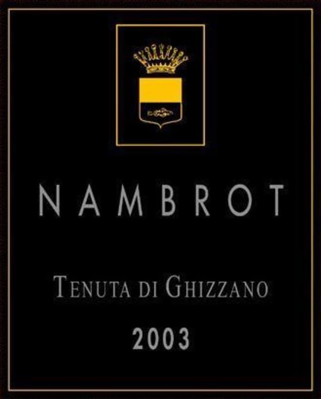 Tenuta di Ghizzano Nambrot 2003 Front Label