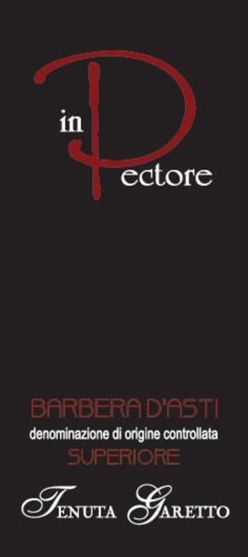 Tenuta Garetto Barbera d'Asti In Pectore 2013 Front Label