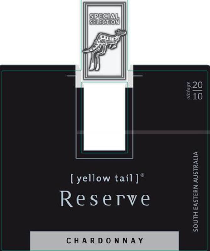 Yellow Tail Reserve Chardonnay 2010 Front Label