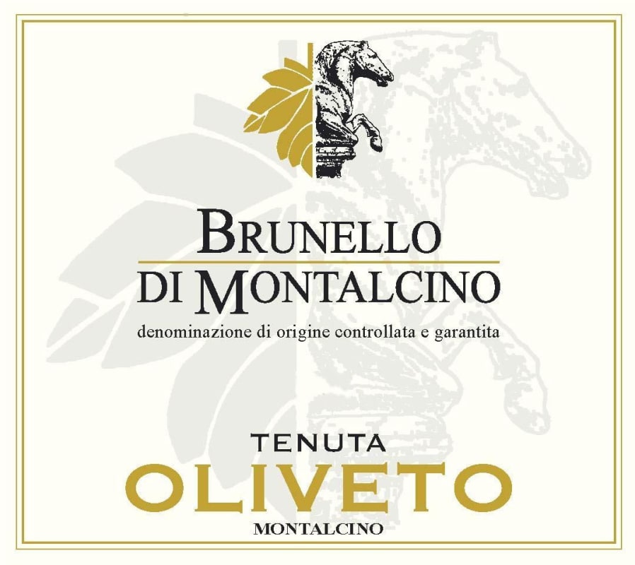 Tenuta Oliveto Brunello di Montalcino 2002 Front Label