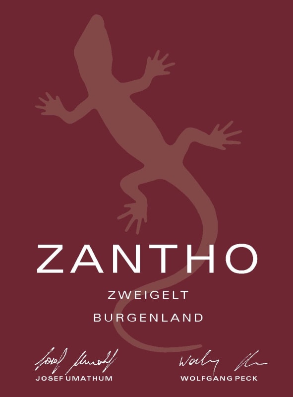 Zantho Zwiegelt 2012 Front Label