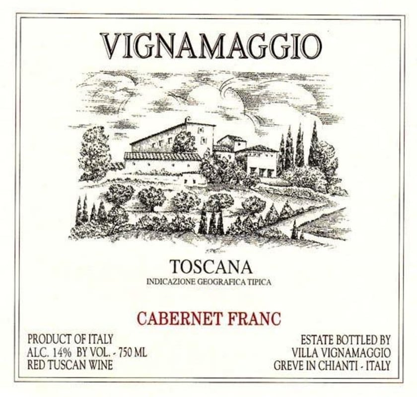 Vignamaggio Cabernet Franc 2009 Front Label