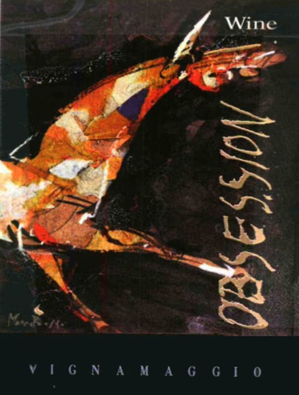 Vignamaggio Obsession 2004 Front Label