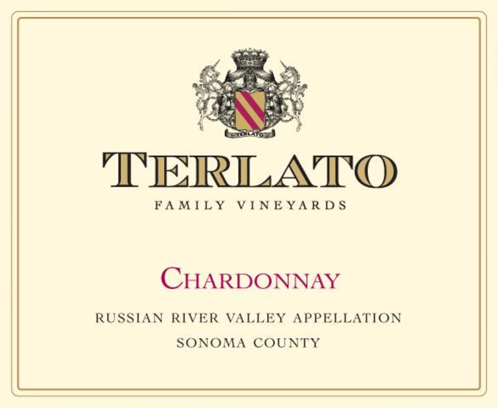 Terlato Family Vineyards Chardonnay 2012 Front Label