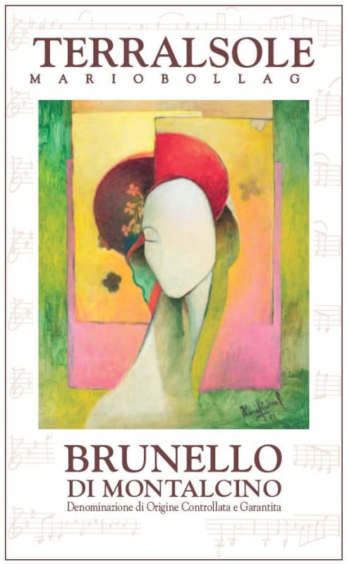 Terralsole Brunello di Montalcino 2010 Front Label