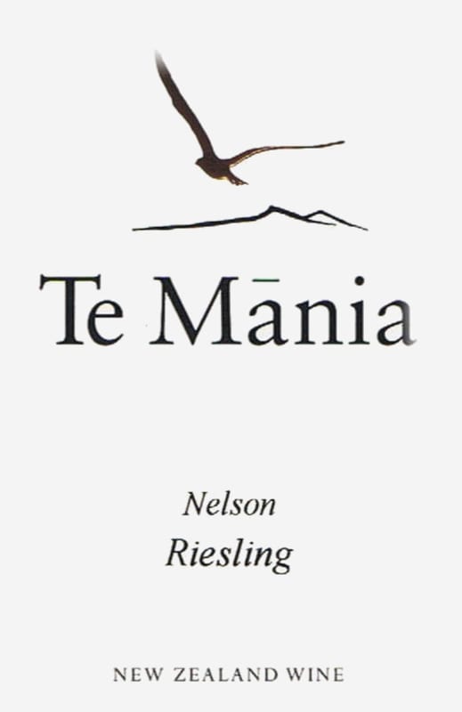 Te Mania Estate Riesling 2011 Front Label