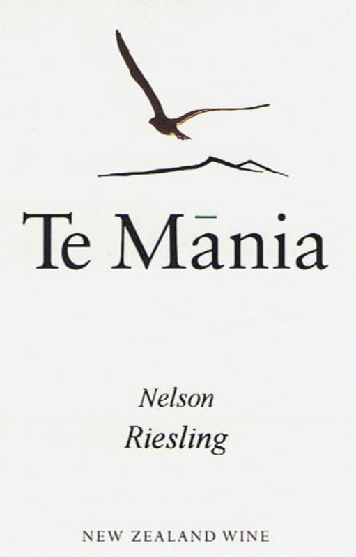 Te Mania Estate Riesling 2010 Front Label