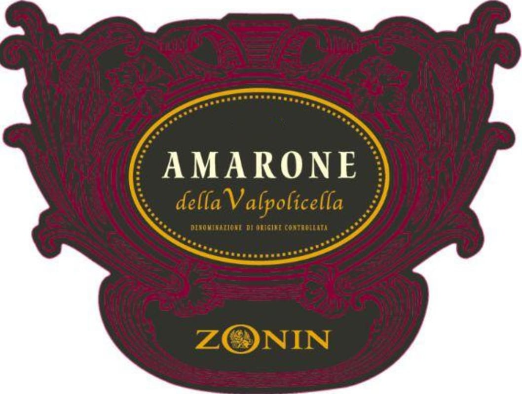Zonin Amarone 2009 Front Label