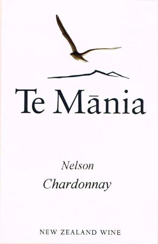 Te Mania Estate Chardonnay 2014 Front Label