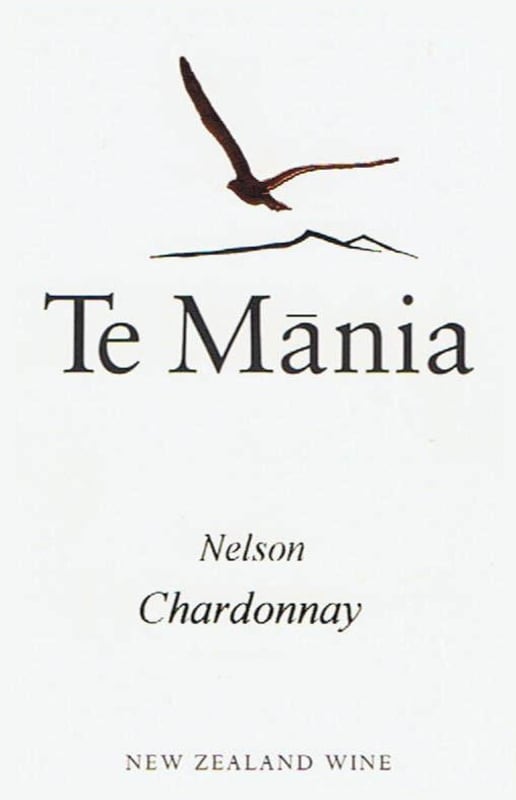 Te Mania Estate Chardonnay 2010 Front Label