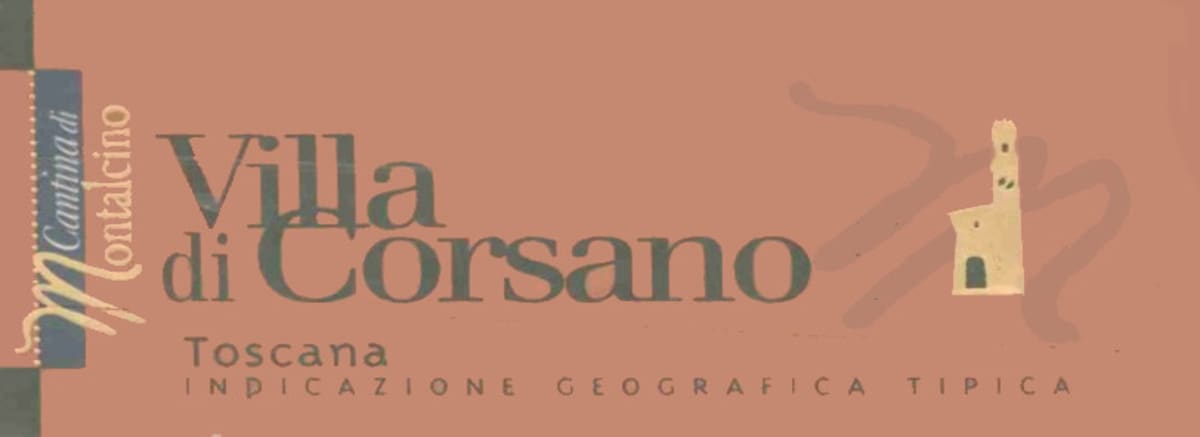 Cantina di Montalcino Villa Di Corsano 2004 Front Label