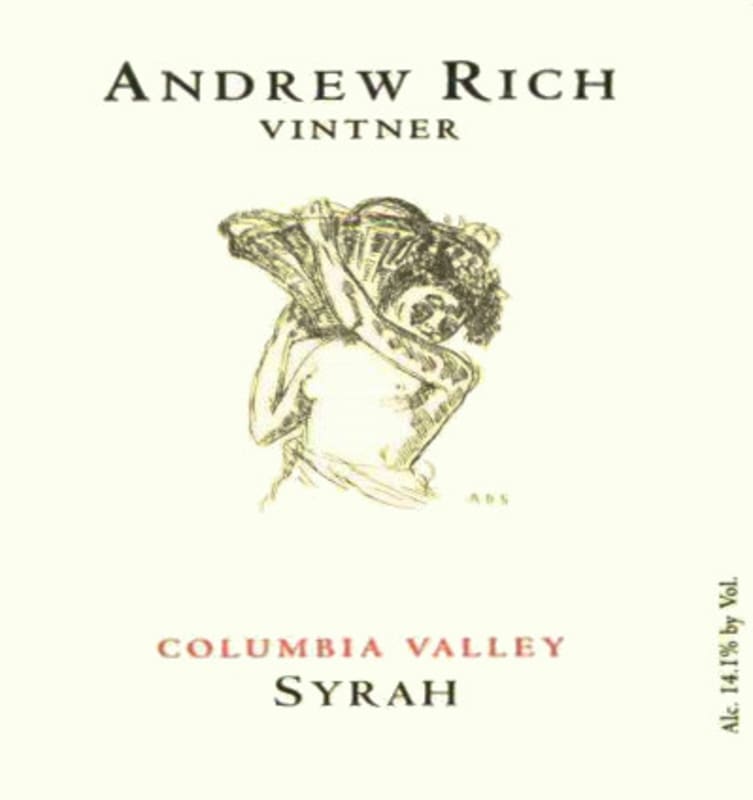 Andrew Rich Columbia Valley Syrah 2011 Front Label