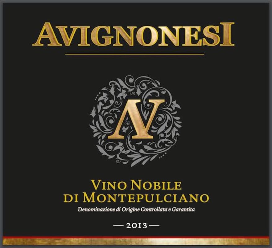 Avignonesi Vino Nobile di Montepulciano 2013 Front Label
