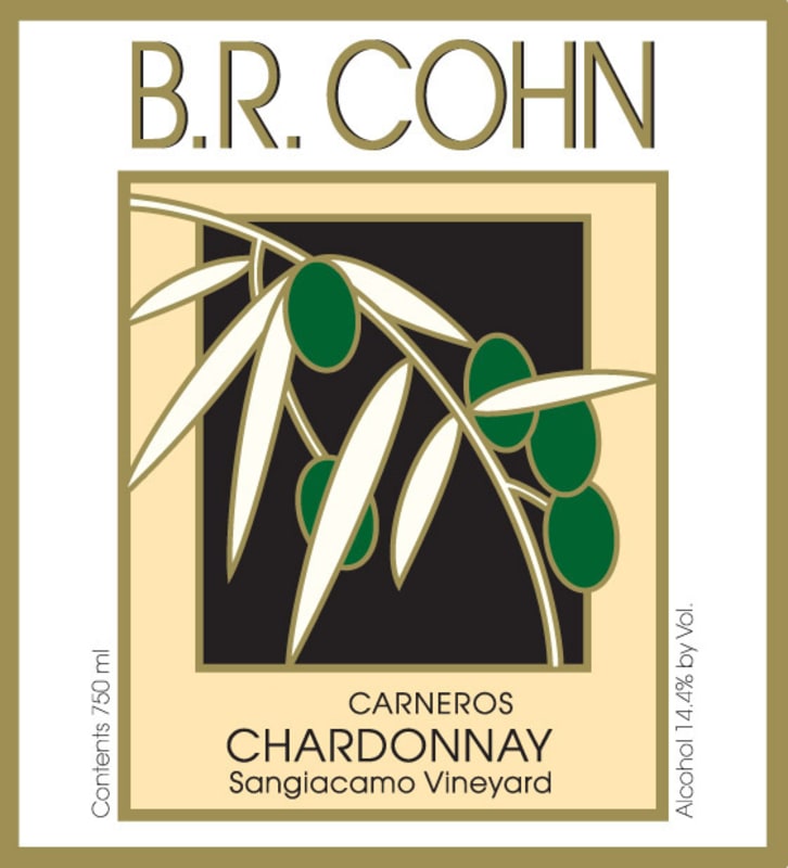 B.R. Cohn Sangiacamo Vineyard Chardonnay 2009 Front Label