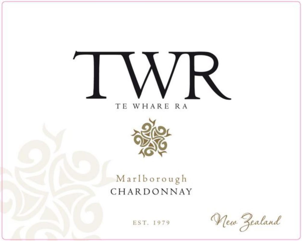 Te Whare Ra Wines Chardonnay 2015 Front Label
