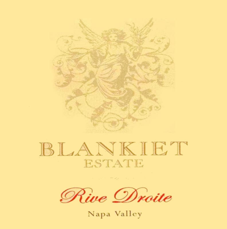 Blankiet Estate Paradise Hills Vineyard Rive Droite 2011 Front Label