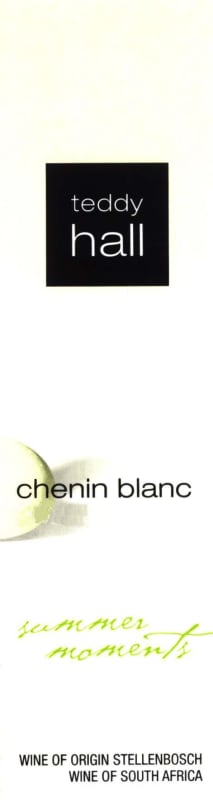 Teddy Hall Wines Summer Moments Chenin Blanc 2009 Front Label