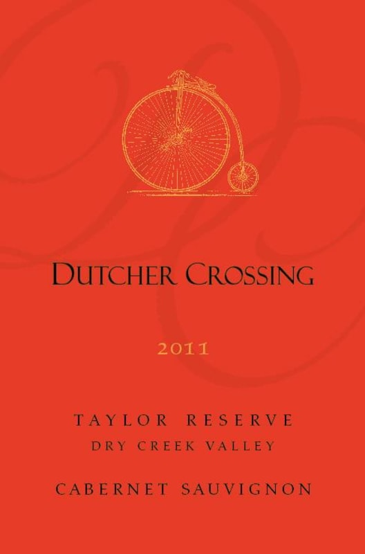 Dutcher Crossing Winery Taylor Reserve Cabernet Sauvignon 2011 Front Label