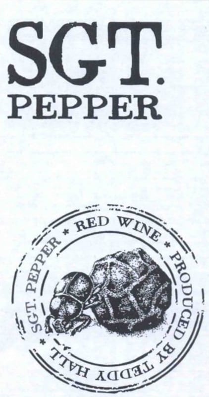 Teddy Hall Wines Sgt. Pepper Red 2009 Front Label