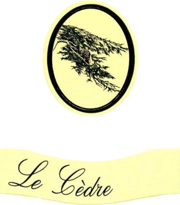 Chateau du Cedre Cahors Le Cedre 2004 Front Label
