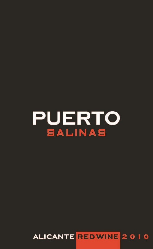Bodegas Sierra Salinas Puerto 2010 Front Label