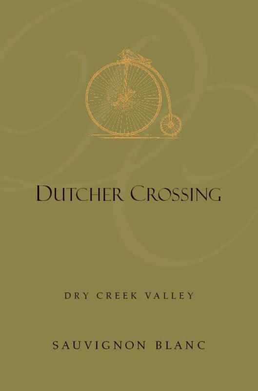 Dutcher Crossing Winery Sauvignon Blanc 2014 Front Label