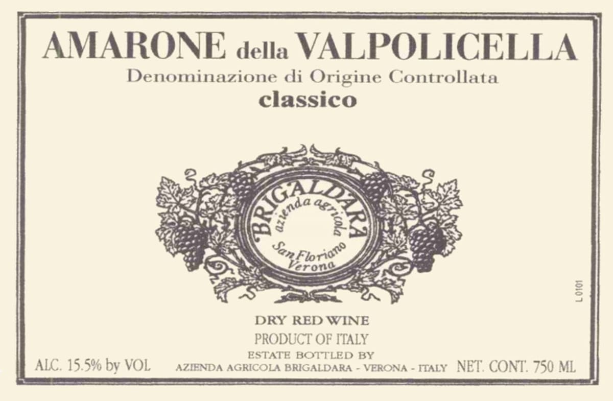 Brigaldara Amarone della Valpolicella Classico 2010 Front Label