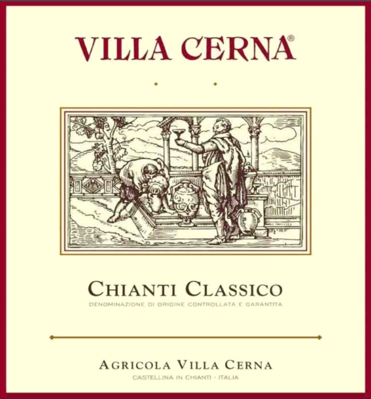 Cecchi Chianti Classico Villa Cerna 2012 Front Label